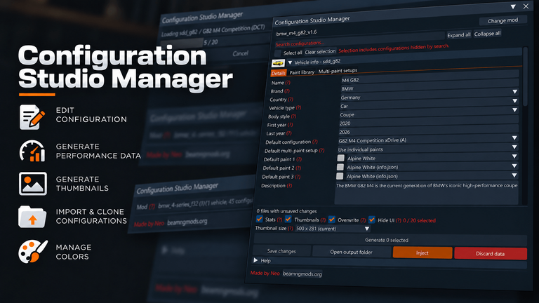 Configuration Studio Manager
